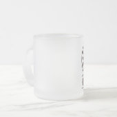 Tasse Givré Ne fumez seul jamais (Devant gauche)