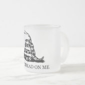 Tasse Givré Ne marchez pas sur moi (Devant droit)