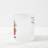 Tasse Givré Ne Me Menez Pas Dans Un Humour De Tentation (Centre)