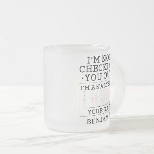 Tasse Givré Ne Pas Vous Vérifier Le Gag Physiothérapeute (Devant droit)