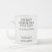 Tasse Givré Ne Pas Vous Vérifier Le Gag Physiothérapeute (Gauche)