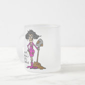 Tasse Givré Ne salissez pas avec moi (Devant gauche)