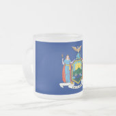 Tasse Givré New York : The Empire State, Home Big Apple Flag (Devant gauche)