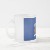 Tasse Givré New York : The Empire State, Home Big Apple Flag (Gauche)