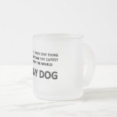 Tasse Givré N'importe quel chien (Devant droit)