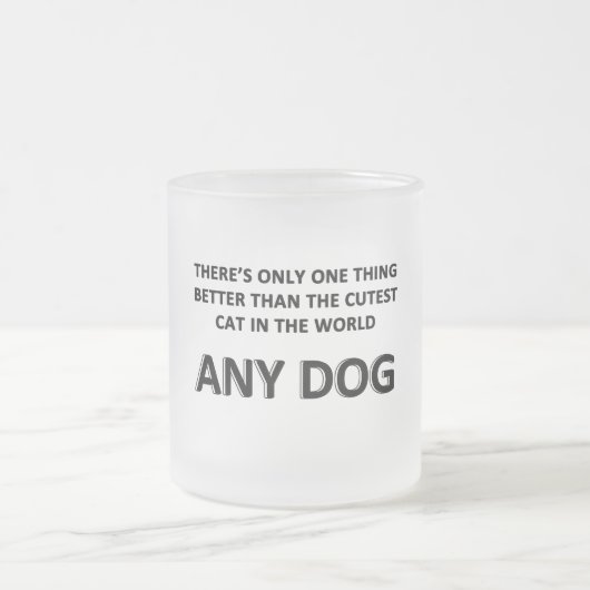 Tasse Givré N'importe quel chien (Centre)