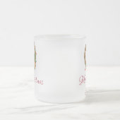 Tasse Givré Noël du nid mignon (Centre)