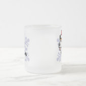 Tasse Givré Noël Jack Russell Terrier (Centre)