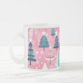 Tasse Givré Noël rose (Gauche)