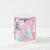 Tasse Givré Noël rose (Centre)