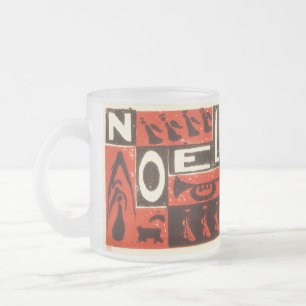 Tasse Givré Noel Rouge