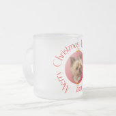 Tasse Givré Noël Yorkshire Terrier (Devant gauche)