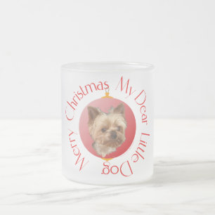 Tasse Givré Noël Yorkshire Terrier