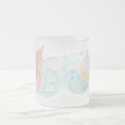 Tasse Givré Nom de l'aquarelle Shell (Centre)