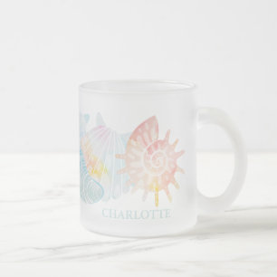Tasse Givré Nom de l'aquarelle Shell