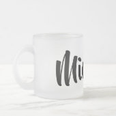 Tasse Givré Nom Lovely (Gauche)