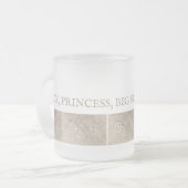 Tasse Givré NOMS DE CHEVAL Equestre Bits Grange Ferme Tan (Devant gauche)