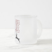 Tasse Givré Noms des rennes Rudolph, Comet, Blixen Reindeer (Devant droit)