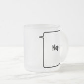 Tasse Givré NOPE Gelé Musique (Devant droit)