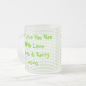 Tasse Givré Nous aimons Nan (Devant gauche)