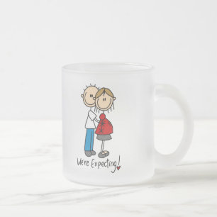 Tasse Givré Nous attendons des T-shirts et des cadeaux pour bé