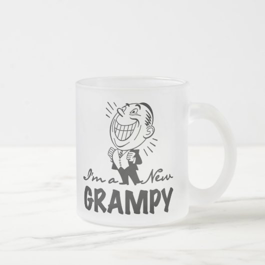 Tasse Givré Nouveaux T-shirts et cadeaux de sourire de Grampy (Droit)