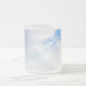 Tasse Givré Nuages blancs et ciel bleu (Centre)