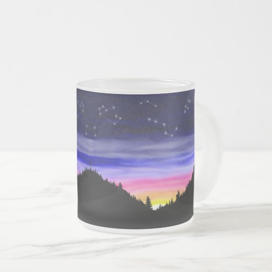 Tasse Givré Nuit Diamond (Devant droit)