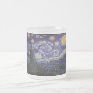 Tasse Givré Nuit étoilée, Van Gogh ville française Saint Remy