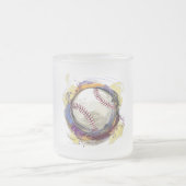 Tasse Givré numériquement conception de baseball peint (Centre)