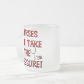 Tasse Givré Nurses Can (Devant gauche)