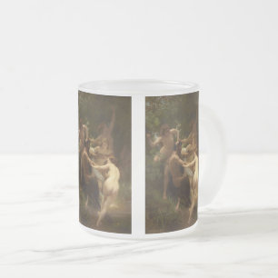 Tasse Givré Nymphes et Satyr par William-Adolphe Bouguereau