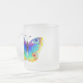 Tasse Givré Oeil de paon arc-en-ciel (Devant gauche)