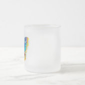 Tasse Givré Oeil de paon arc-en-ciel (Centre)