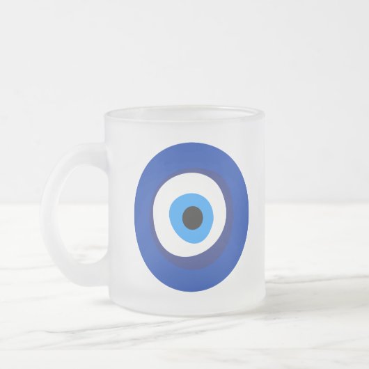 Tasse Givré oeil diabolique ancien symbole antiquité talisman  (Gauche)