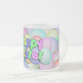 Tasse Givré Oeufs de Pâques colorés - Joyeux Pâques (Devant droit)