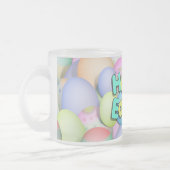 Tasse Givré Oeufs de Pâques colorés - Joyeux Pâques (Gauche)