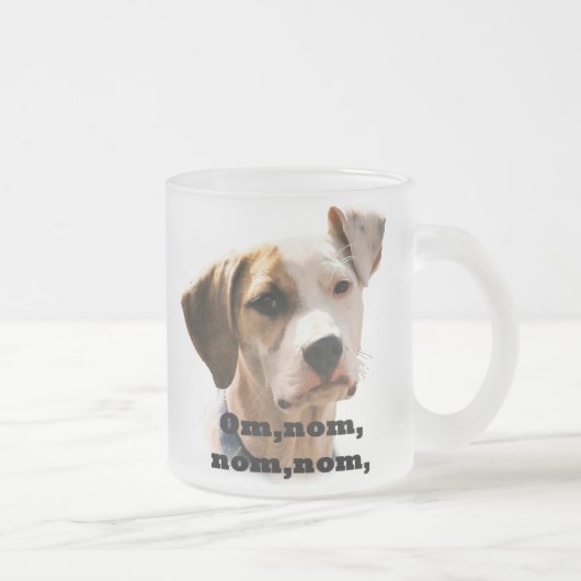 Tasse Givré Om, nom, nom, nom (Droit)