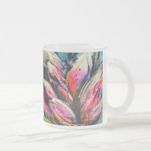 Tasse Givré Ondes de calme fleuries
