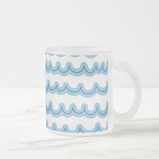 Tasse Givré Ondes Whimsical Ocean (Droit)