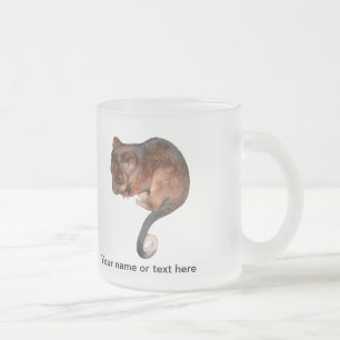 Tasse Givré Opossum mignon de Ringtail de bébé