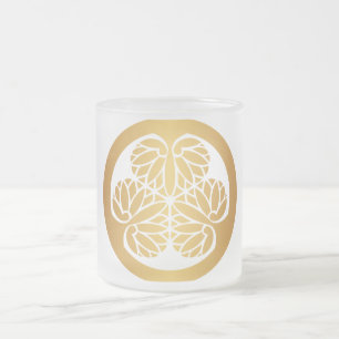 Tasse Givré Or de crête de famille de lundi de Japonais de