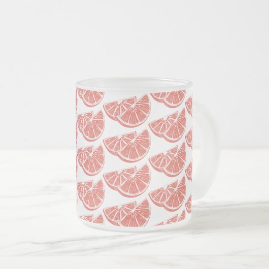 Tasse Givré Orange (Devant droit)