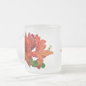 Tasse Givré Orange Azalea Blossoms (Devant gauche)