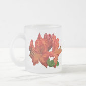 Tasse Givré Orange Azalea Blossoms (Gauche)