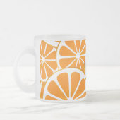 Tasse Givré oranges. (Gauche)