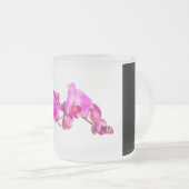 Tasse Givré Orchidée (Devant droit)