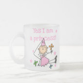Tasse Givré Oui je suis une princesse (Gauche)