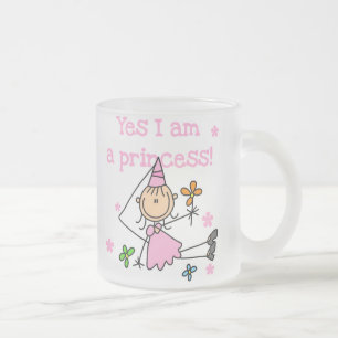 Tasse Givré Oui je suis une princesse
