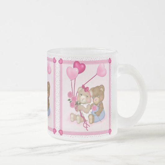Tasse Givré Ours amoureux (Droit)